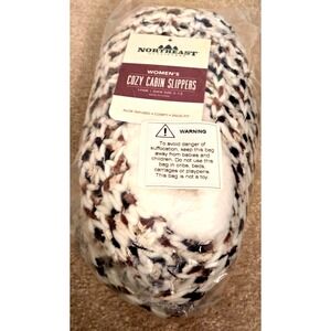 Women's‎ NEO Cozy Cabin Chunky Spacedye Slipper S/M 5-7.5 Brown